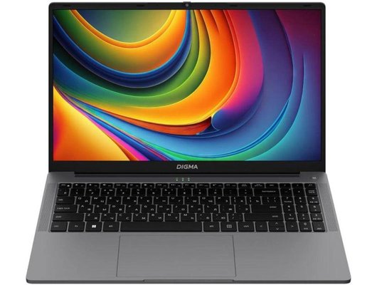 Ноутбук Digma EVE i5980 15/DN15CM-ADXW01/Intel Core M3 8100Y/16Gb/512Gb/15.6 FHD IPS/Win11Pro серый